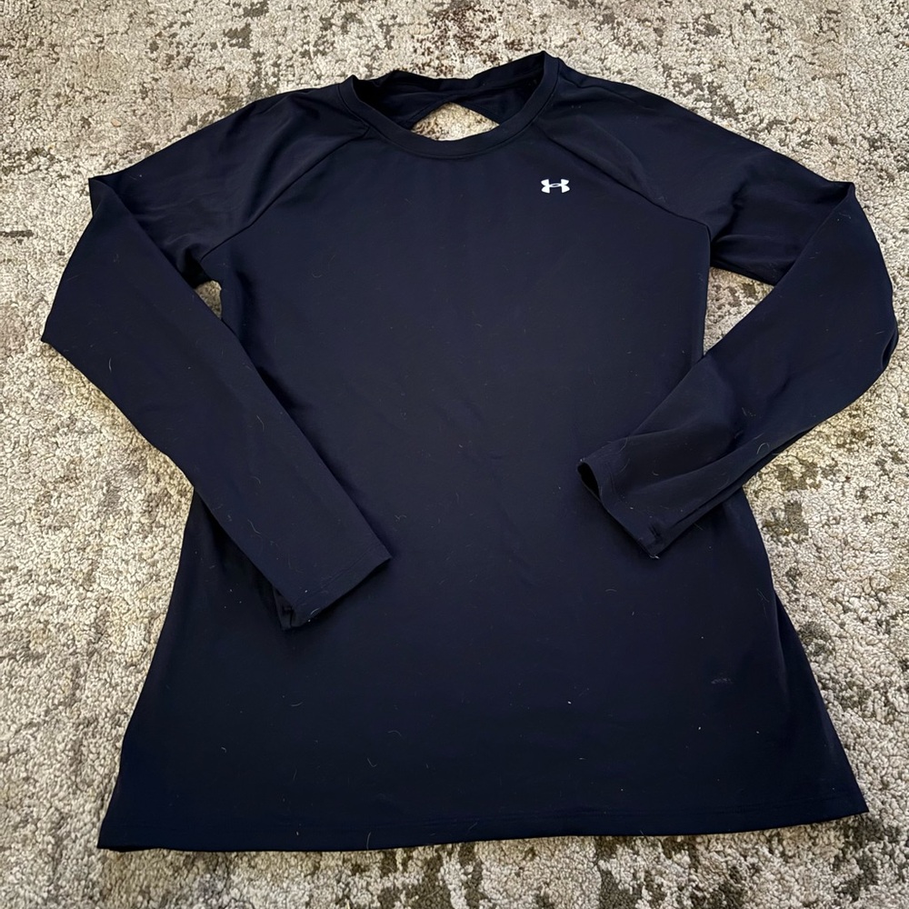 Under Armour Women's Black Long Sleeve Tee